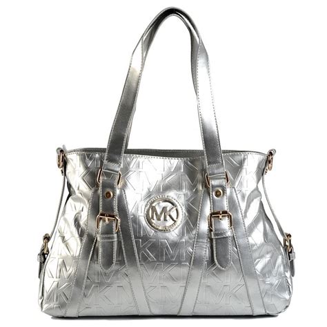 handtassen michael kors 2017|Michael Kors silver satchel handbag.